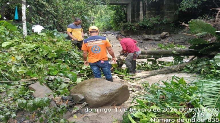 Antioquia en emergencia: más de 7.500 familias afectadas por lluvias en Urabá y activan plan especial de atención