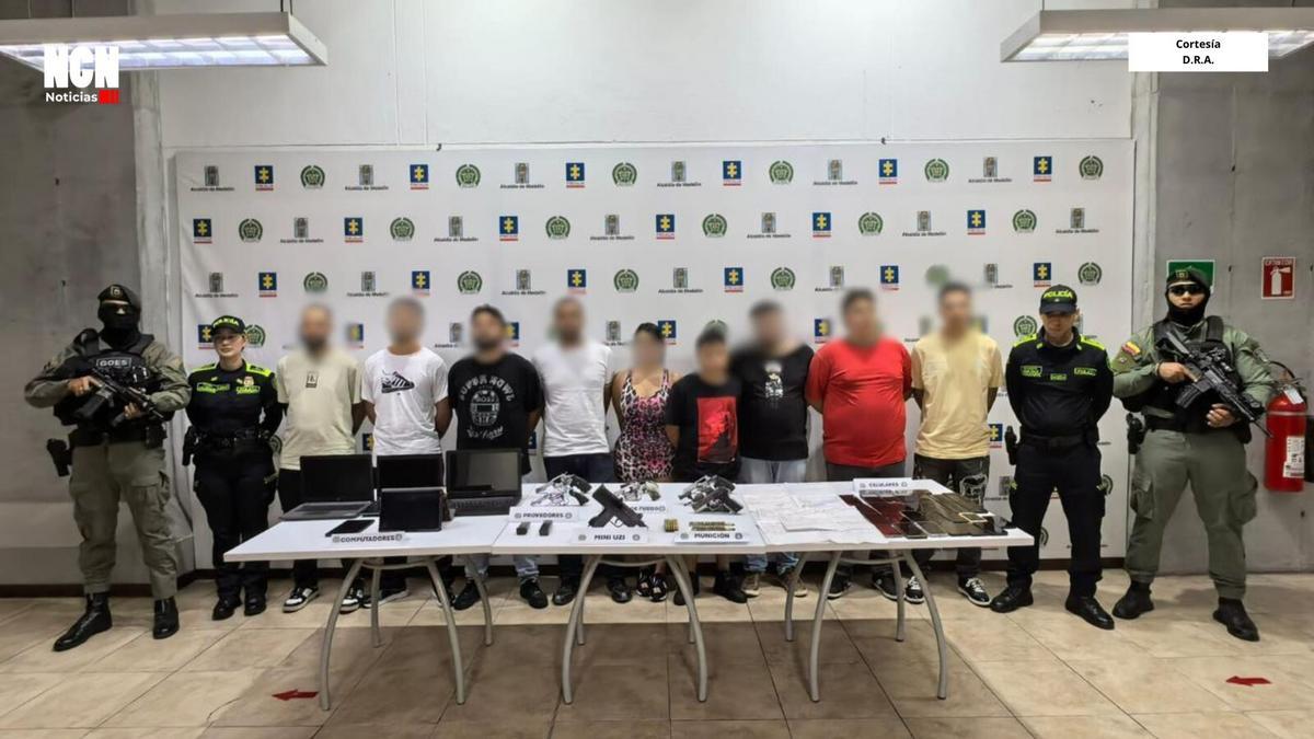 Cae en Medellín “oficina” de sicariato que combinaba homicidios por encargo y rituales a la Santa Muerte