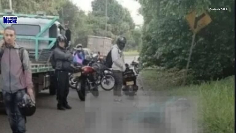Un grave accidente de tránsito en Envigado dejó un motociclista muerto
