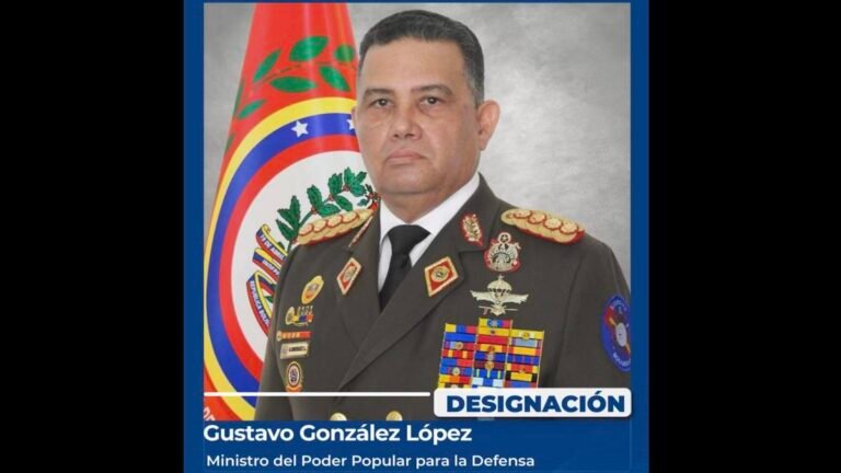 General Gustavo González López. El nuevo poder militar venezolano