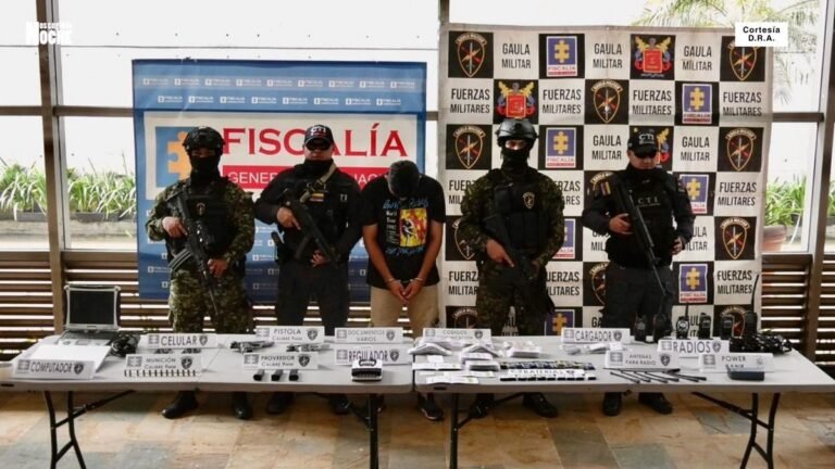 Capturan a alias Mechas y desmantelan central de comunicaciones del Clan del Golfo en Sonsón