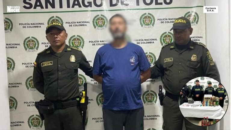 Cae en Coveñas presunto cerebro financiero de “La Miel”, uno de los más buscados del Valle de Aburrá