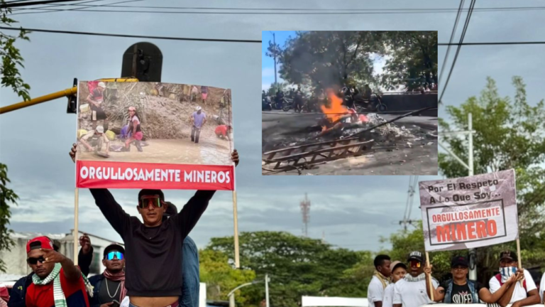 Bajo Cauca en crisis: paro minero se agrava con violencia, bloqueos y escasez