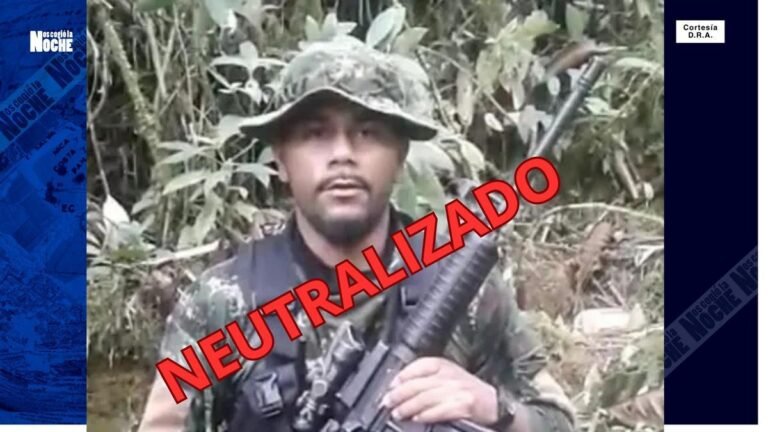 El ministro de defensa, Pedro Sánchez, confirmó la neutralización de alias Ramiro y otros 7 presuntos delincuentes