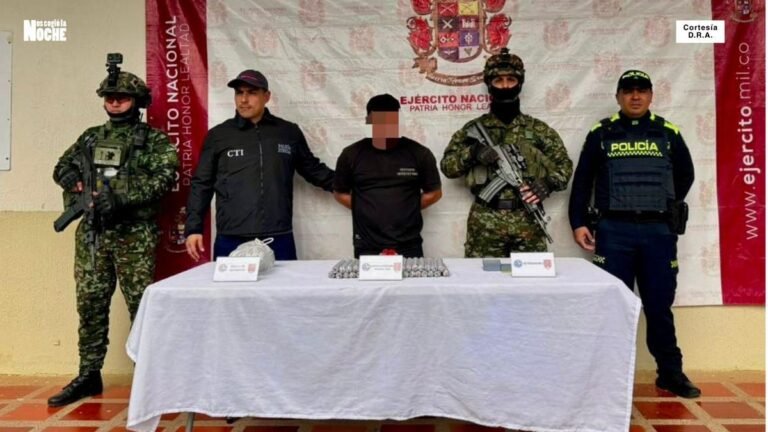 Capturan a un presunto cabecilla del Clan del Golfo que pretendía atentar contra las elecciones con explosivos en Ituango
