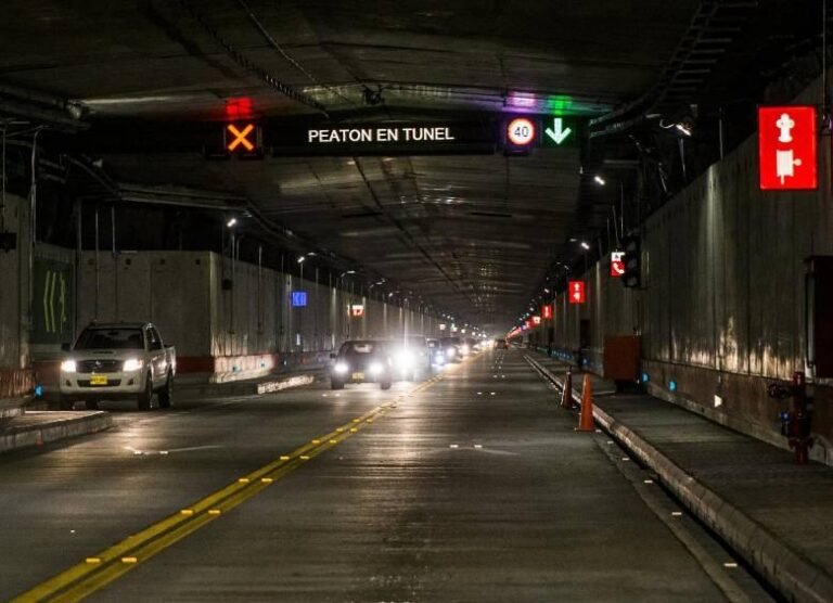 Cierres nocturnos en el Túnel de Oriente por mantenimiento: así será la programación