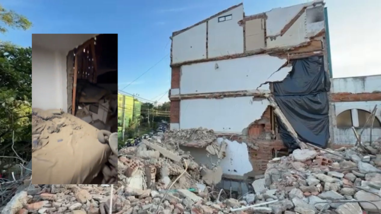 Siete familias fueron evacuadas tras afectaciones en viviendas durante obras en Rinconcito Ecuatoriano