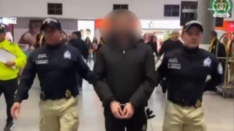 Extraditado desde España llega a Colombia alias “Mono Gerly”, señalado de narcotráfico y lavado de activos