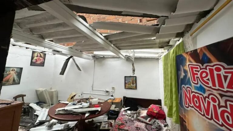 Fuga de gas provoca incendio y deja herido a adulto mayor en Rionegro
