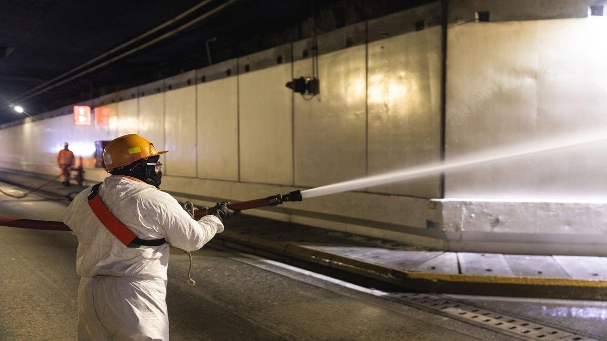 Recuerde hoy 23 de abril el cierre nocturno del Túnel de Oriente por mantenimiento