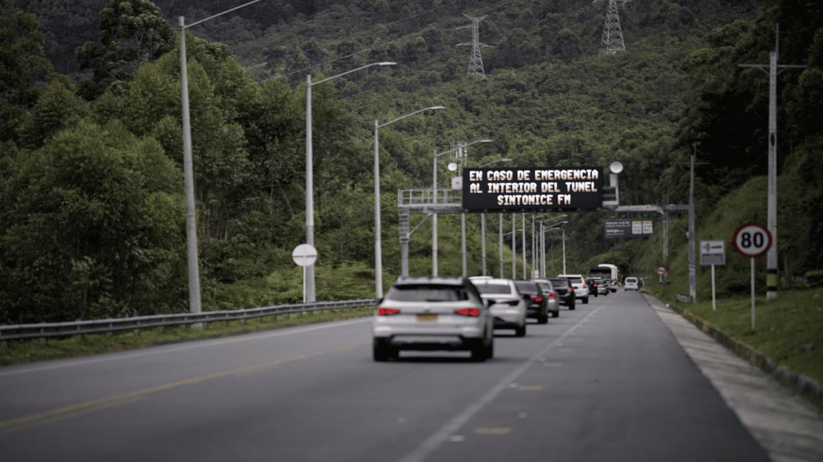 Habrá cierres nocturnos en el Túnel de Oriente por instalación tecnológica