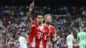 Bayern golpea al Real Madrid en el Bernabéu con Luis Díaz como figura