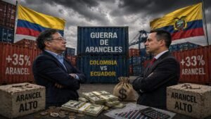 Gobierno impone nuevos aranceles de hasta 75% a productos de Ecuador