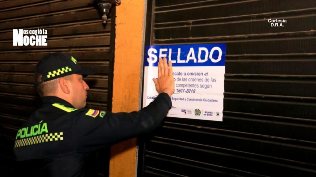 En Bello sellaron dos establecimientos públicos por quejas de la comunidad y falta de permisos
