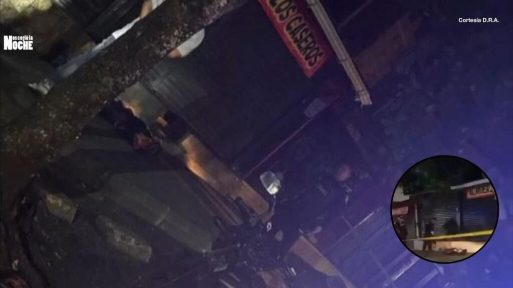 Un presunto delincuente muerto y otro herido, dejó balacera en zona comercial de Bello