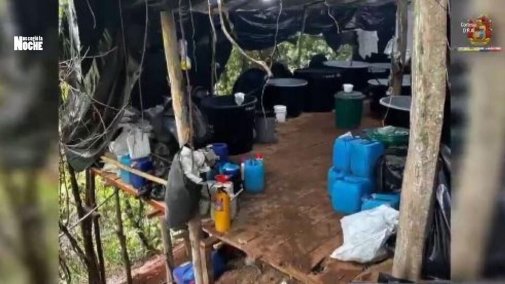 Hallan centro de producción de cocaína con miles de kilos listos en Cesar
