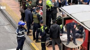 Intento de hurto en Bogotá terminó en tiroteo y dejó dos personas capturadas