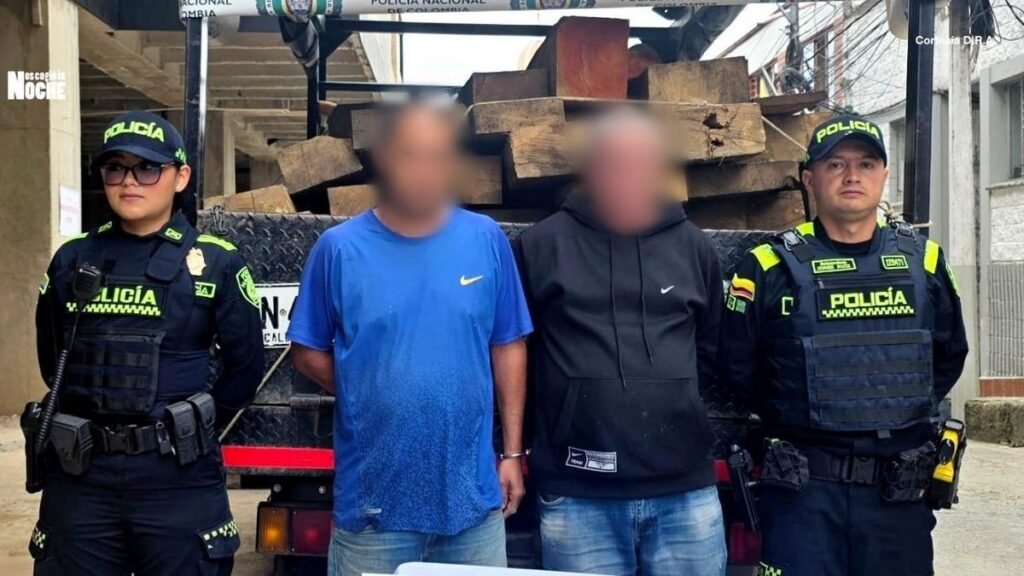 Capturan a dos hombres en Fredonia por transporte ilegal de madera avaluada en $13 millones