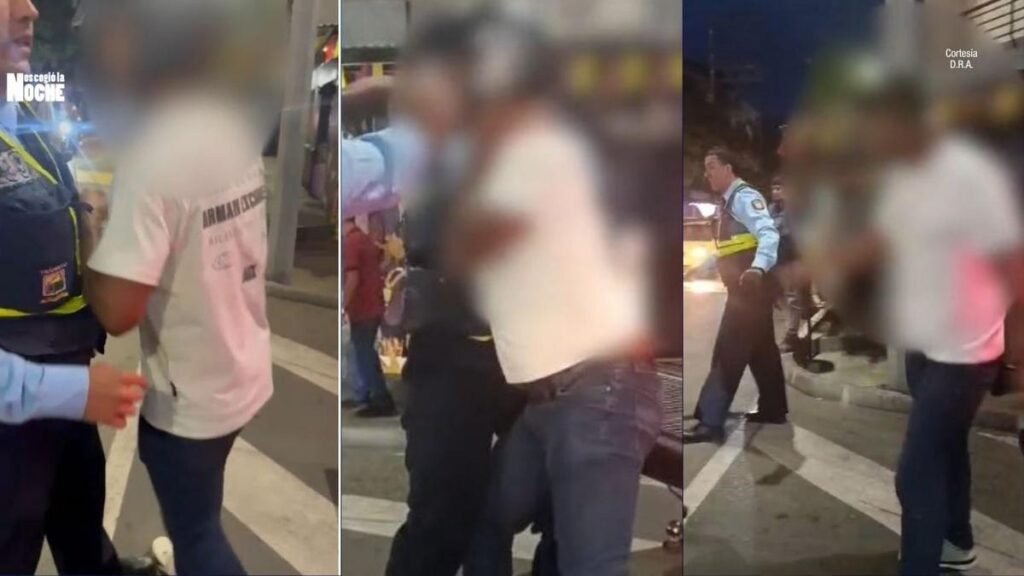 Conductor en presunto estado de embriaguez habría agredido a agente en Bello