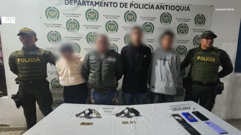 Golpe al Clan del Golfo: fueron capturados alias ‘Omar’, presunto cabecilla y otras 3 personas en el norte de Antioquia,