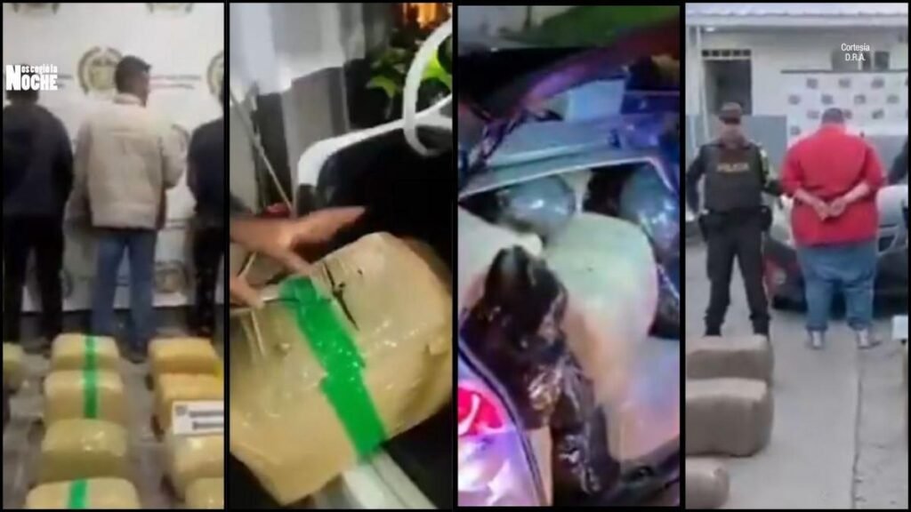 Golpe al narcotráfico: incautan 430 kilos de marihuana en vías de Tolima y Valle