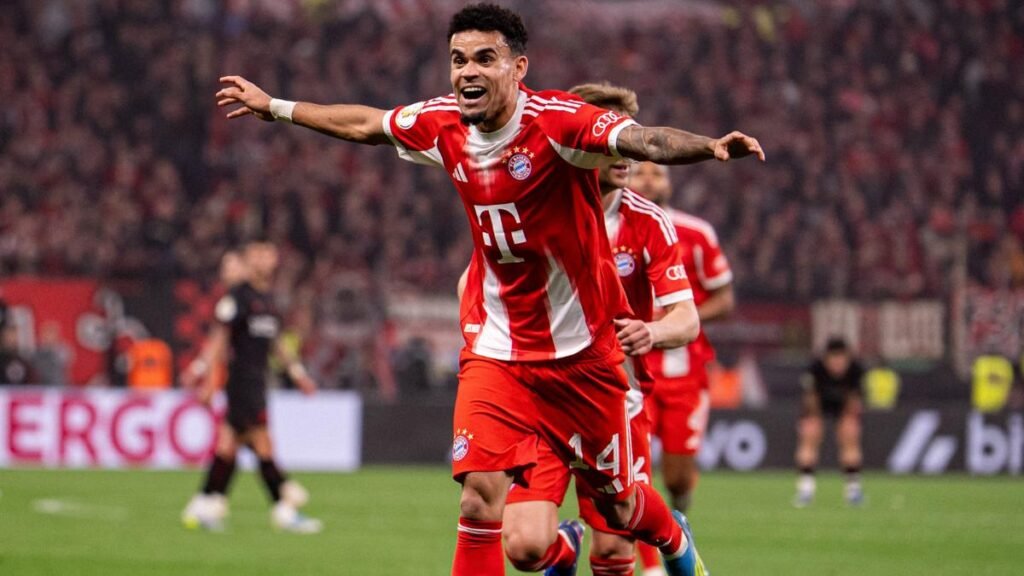 Bayern avanza a la final de la Copa de Alemania con gol de Luis Díaz