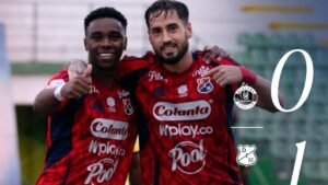 DIM con la esperanza en Liga: gana en Valledupar y se aferra a la clasificación tras el golpe en Brasil