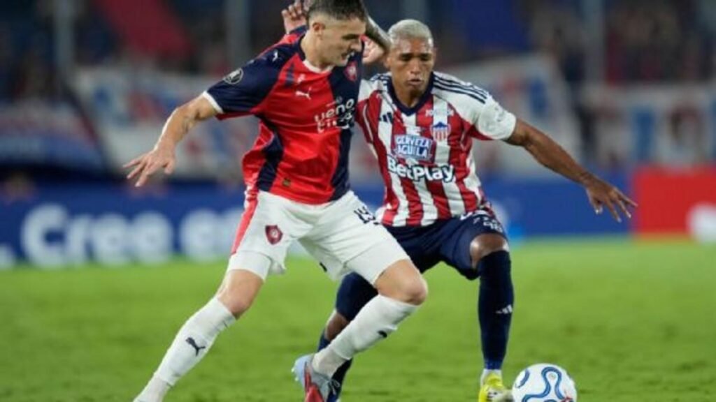 Sin eficacia, Junior cae en Asunción y complica su arranque en Libertadores