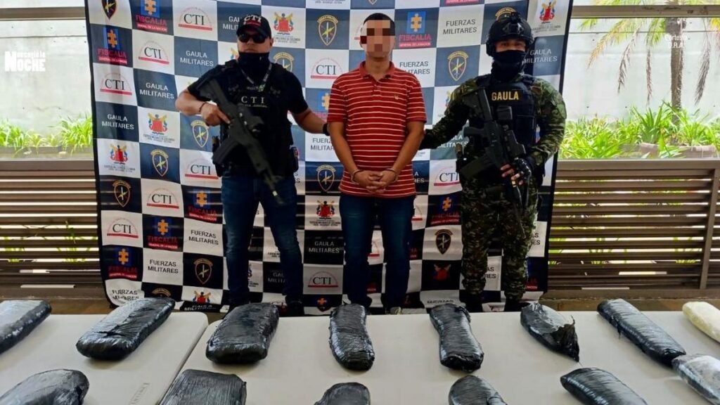 Golpe al narcotráfico: incautan droga y proveedores de fusil en el Suroeste antioqueño