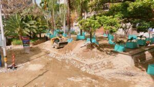 Parque Berrío cambia de rostro: obras de renovación ya superan el 37 % en pleno corazón de Medellín