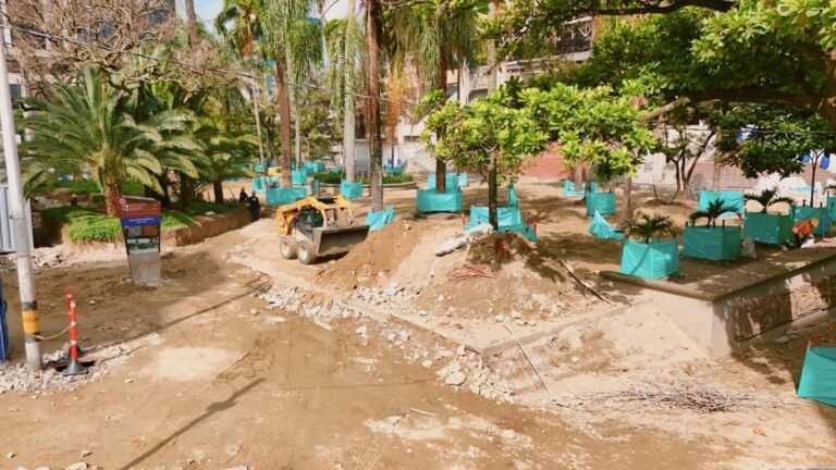 Parque Berrío cambia de rostro: obras de renovación ya superan el 37 % en pleno corazón de Medellín
