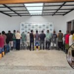 23 personas capturadas en Fredonia por presunta minería ilegal: destruyeron maquinaria clandestina