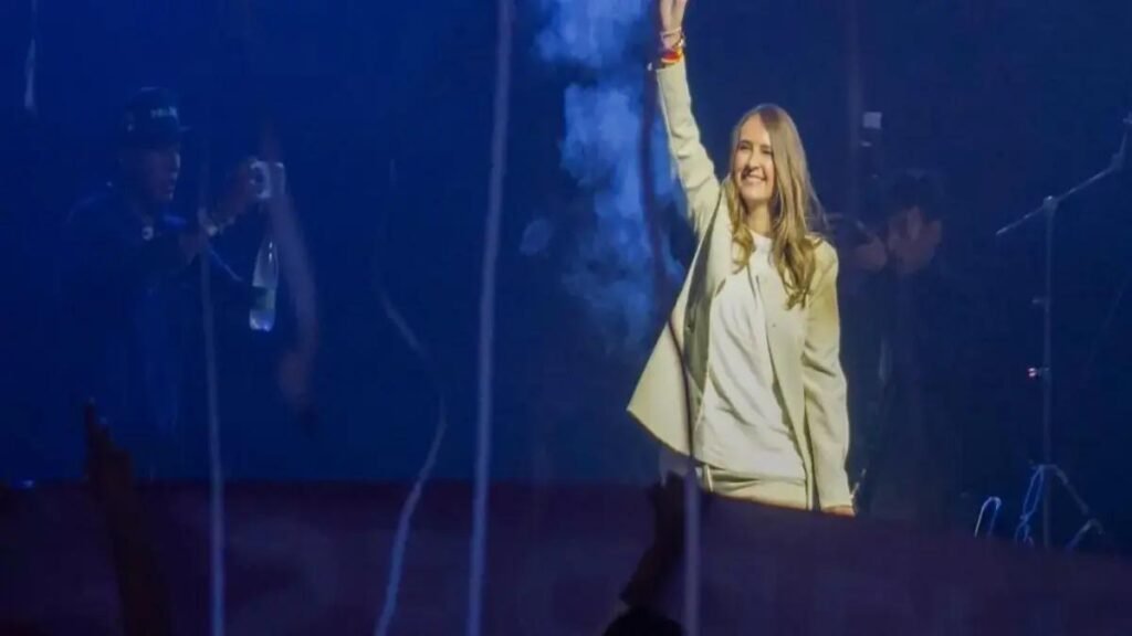 “No estoy firme con la patria”: la frase de la hija de Paloma Valencia que marcó el cierre de campaña