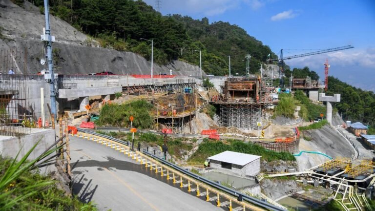 Túnel de Oriente avanza: segunda etapa ya alcanza el 16% de ejecución