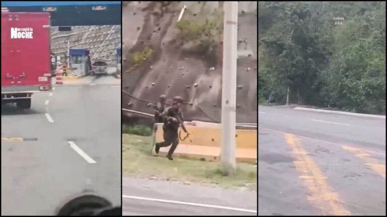 Máxima alerta en la vía que conecta a Cúcuta con el interior del país por combates entre el Ejército un grupo delincuencial