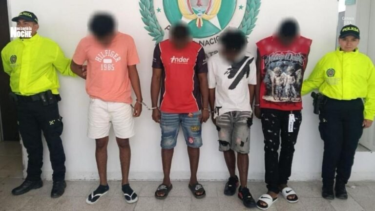 Capturan banda que asaltaba turistas con armas en el Parque Lleras y Provenza, en Medellín