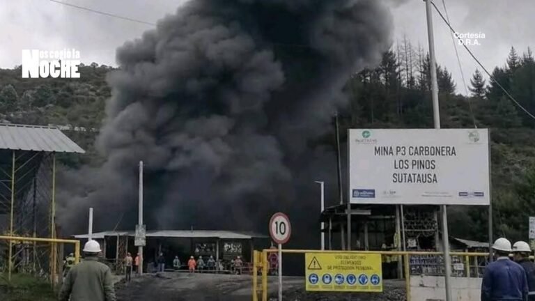Explosión de mina de carbón de Cundinamarca dejó 15 mineros atrapados