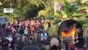 La comunidad agredió con piedras al Ejército en Ataco, Tolima, para impedir una operación militar