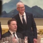 Elon Musk y Tim Cook. La foto de la que todos hablan