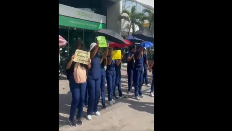 Crisis de salud. Más manifestaciones en el país