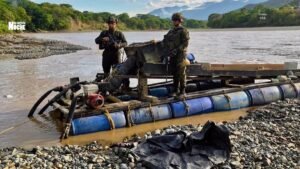 Golpe a grupos armados: autoridades frenaron explotación ilícita de yacimientos mineros en Antioquia