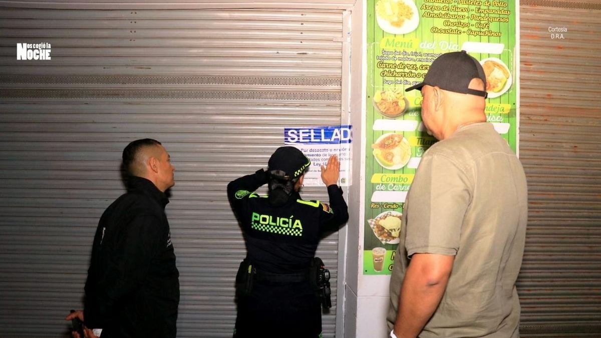 En Bello intensifican los controles al espacio público y sellan 7 negocios