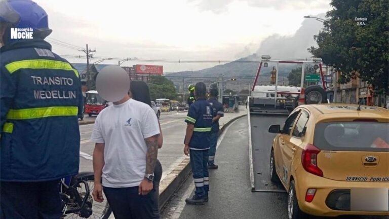 Persecución a taxista terminó en la Minorista con captura y agresión a la autoridad