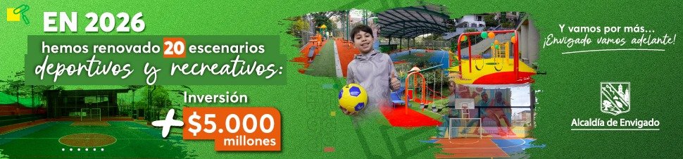 Banner envigado escenarios deportivos
