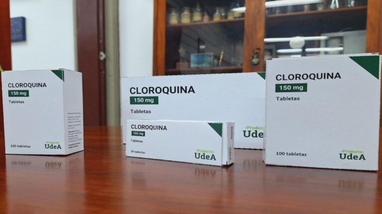 ¡Orgullo antioqueño! UdeA produce primer lote industrial de cloroquina