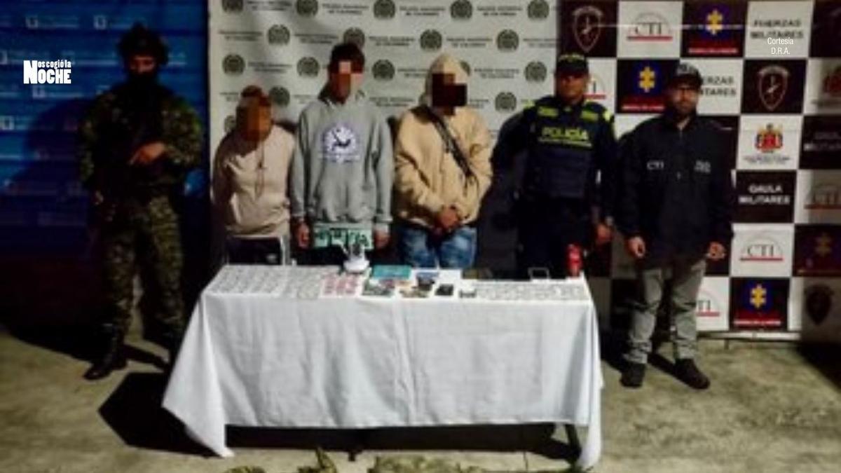 Duro golpe a 'El Mesa': autoridades decomisaron dinero, cámaras y drogas