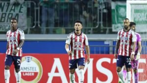 Humillación en Brasil: Junior se despide de la Libertadores tras goleada de Palmeiras