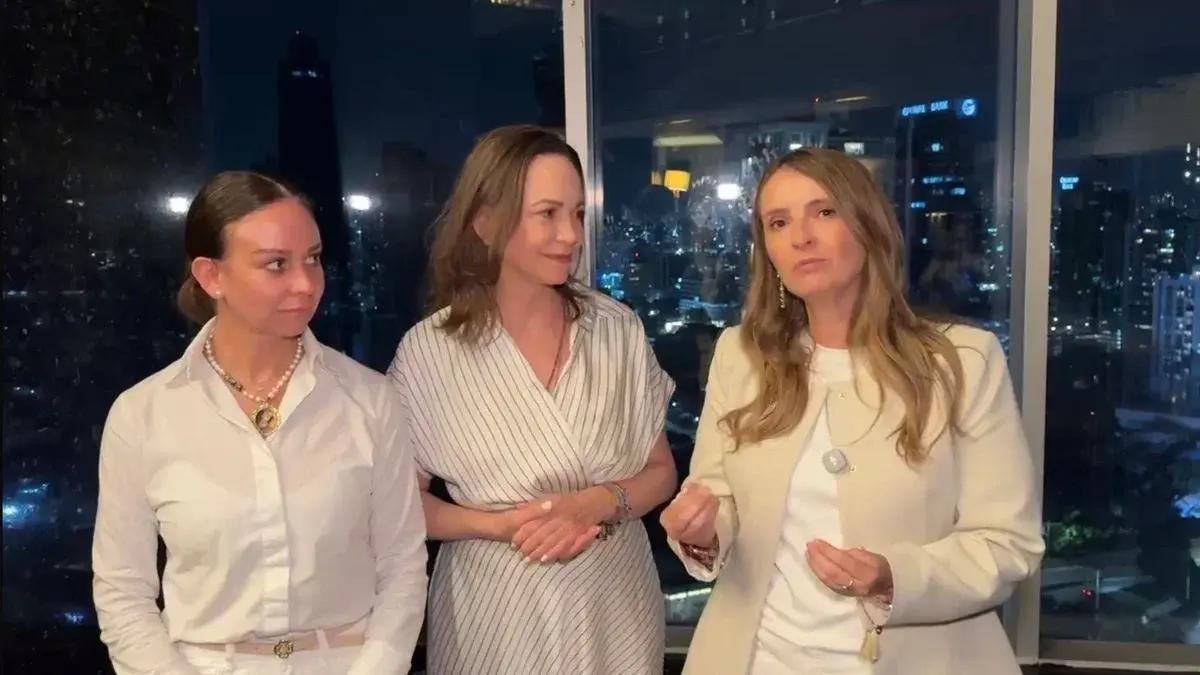 Paloma Valencia y María Corina Machado se unen en Panamá: “La libertad de Colombia y Venezuela está conectada”