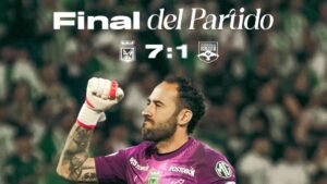 Atlético Nacional aplastó a Inter de Bogotá y avanzó con autoridad a semifinales