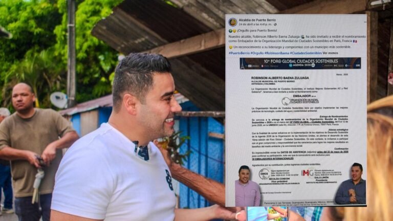 ¿Reconocimiento internacional o evento pago? La polémica alrededor del viaje del alcalde de Puerto Berrío a París
